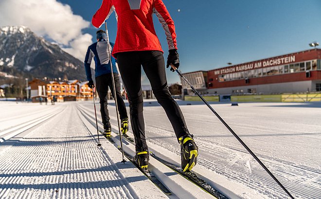 Cross-country skiing holiday