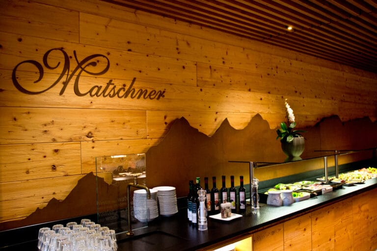Salatbuffet im Hotel Matschner in Ramsau am Dachstein